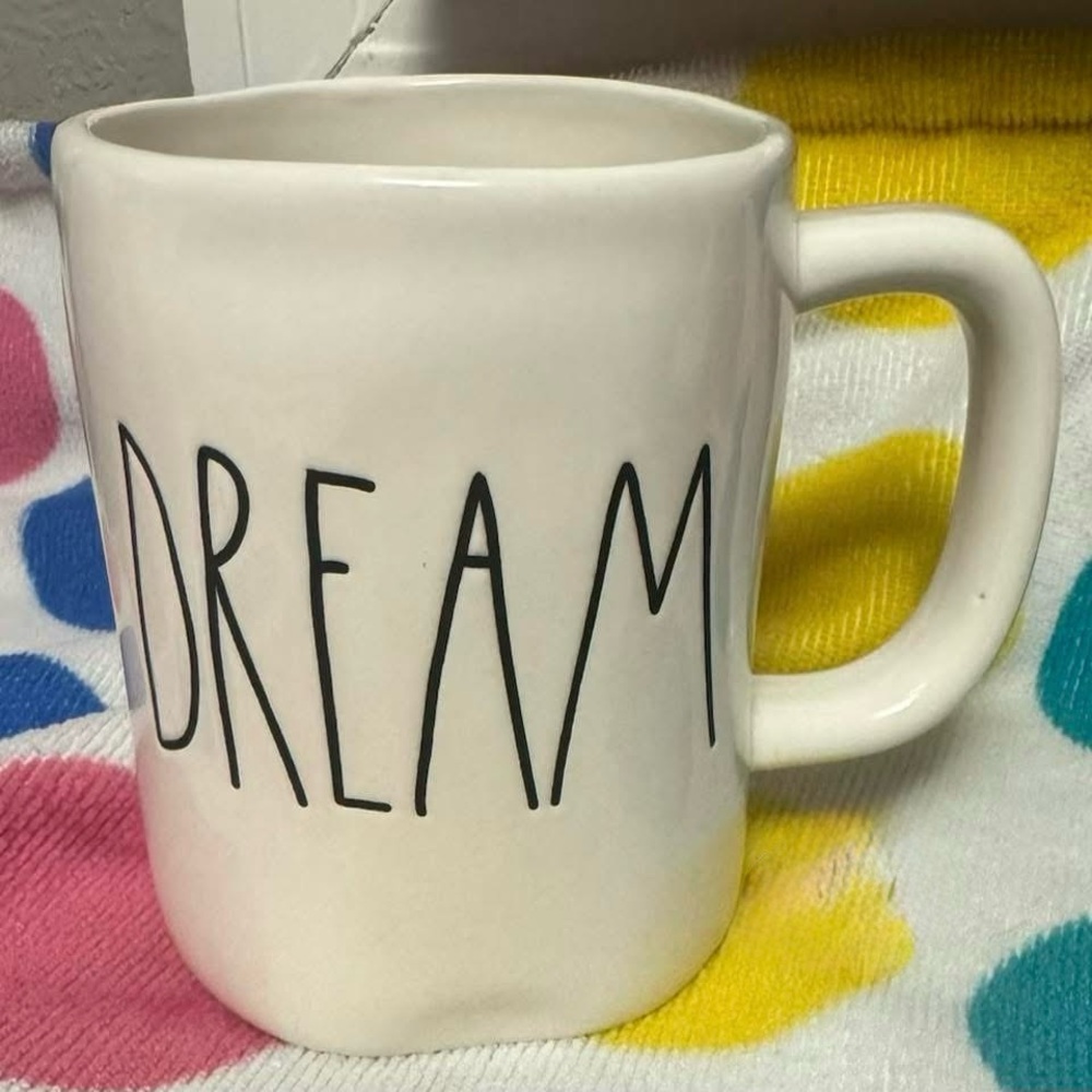 Rae Dunn Cream DREAM Mug